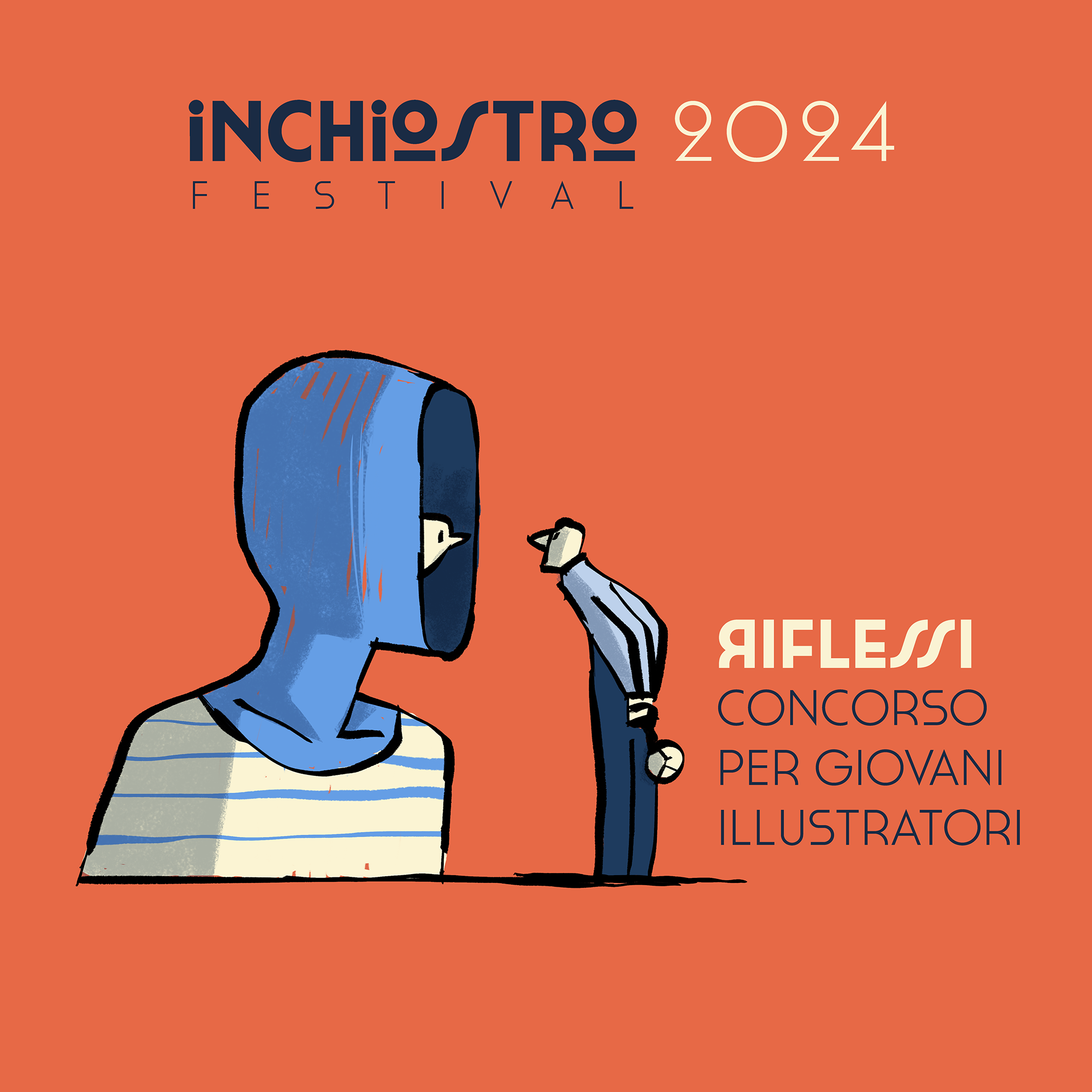 Concorso per giovani illustratori - Inchiostro Festival 2024 - RIFLESSI